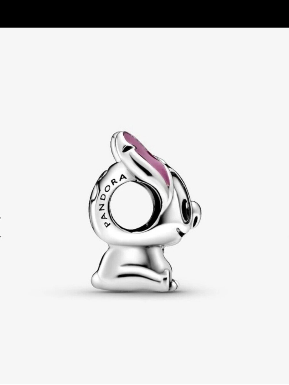 PANDORA × DISNEY LILO & STITCH SLIDE ON CHARM WITH CHARM BOX AND POUCH! - Picture 7 of 10